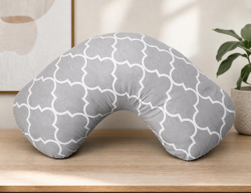 Coussin de maternité compact nomade Llufan Nomad 59x23cm - forme V